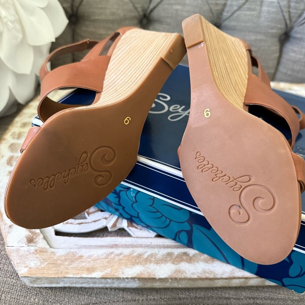 Seychelles Wedge Heels Sandals Shoes Women’s 9 - Picture 8 of 9